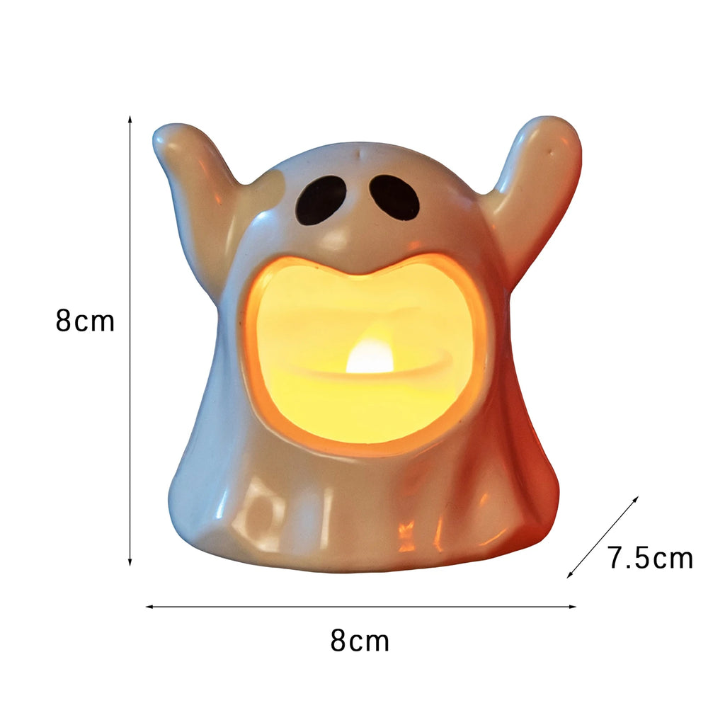 Halloween Ghost Candle Holder LED