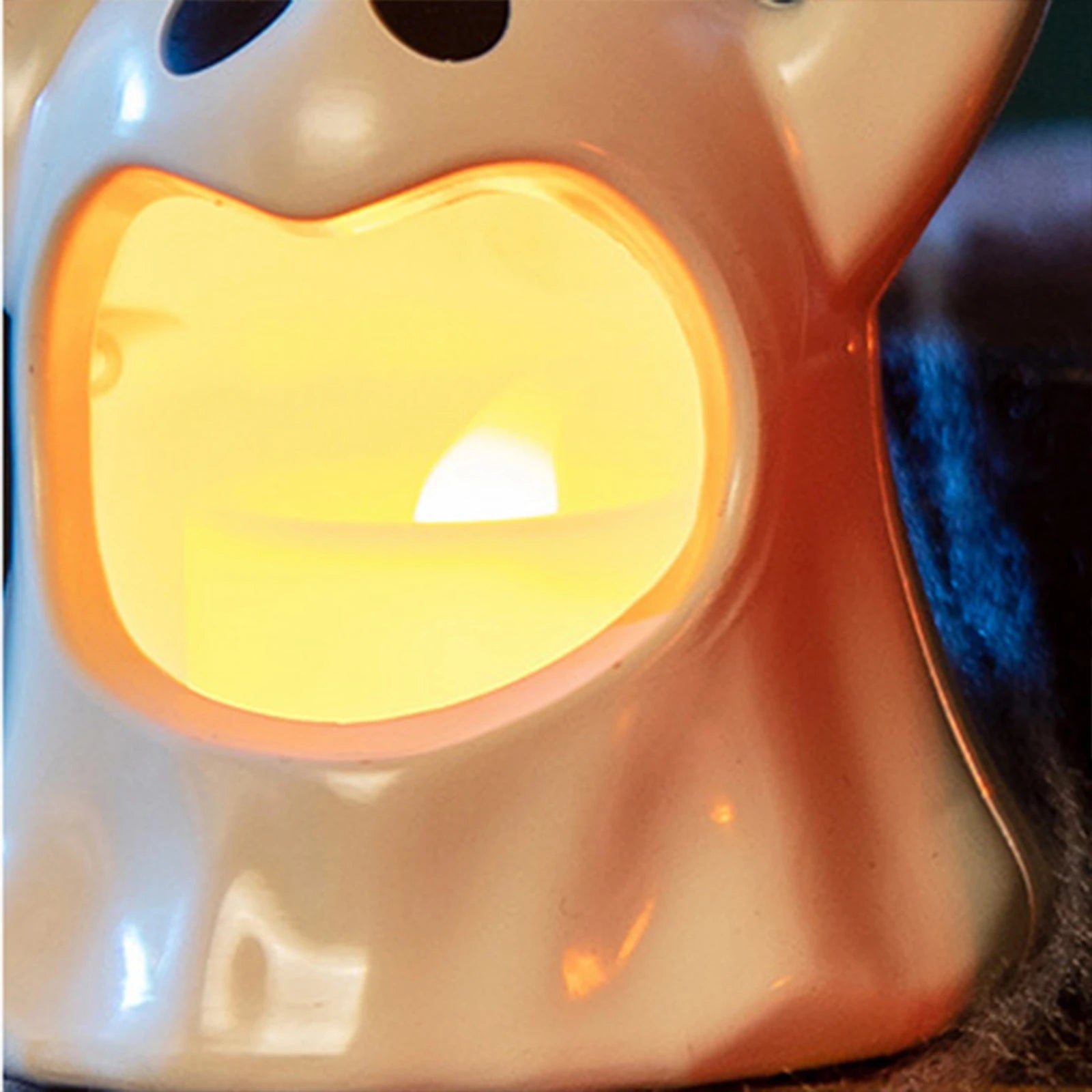 Halloween Ghost Candle Holder LED