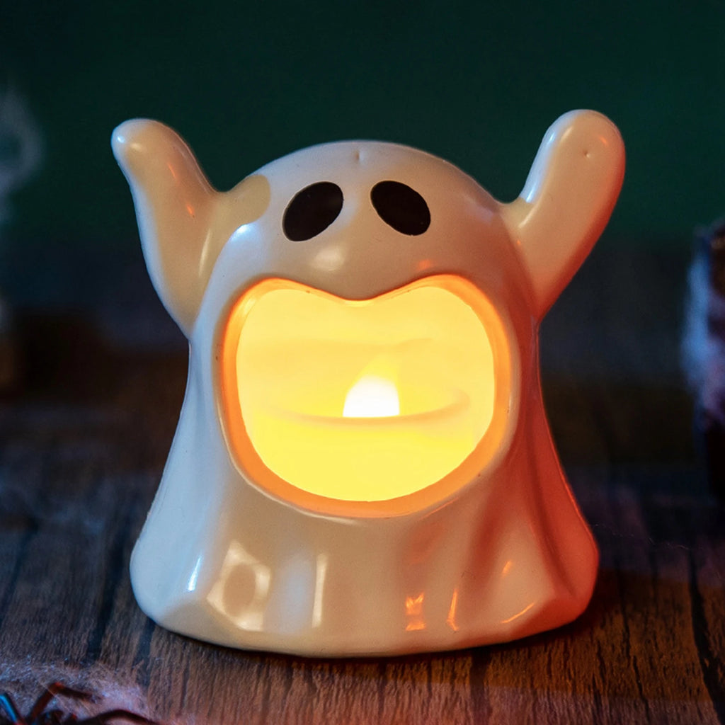 Halloween Ghost Candle Holder LED